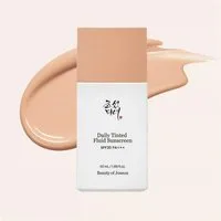 Beauty of Joseon BB-Creme Daily Tinted Fluid Sunscreen SPF 30 PA+++ 50 ml – getönter mineralischer Sonnenschutz mit Zinkoxid, Olivenlipiden & Artemisia, für alle Hauttypen, natürlich ebenmäßiger Teint ohne Weißeleffekt