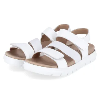 Beliana Sandalen ABBY17  Weiß - Gr. 41 -  Textil und Synthetik