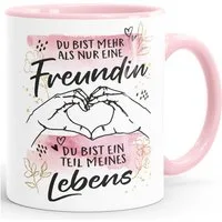 SpecialMe Tasse Tasse beste Freundin Spruch Du bist nicht nur eine Freundin Geschenk, Keramik