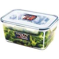 LOCK & LOCK Vorratsdose HPL322, Polypropylen, 1800 ml, luft- und wasserdicht, stapelbar