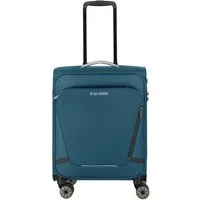 travelite Handgepäck-Trolley JETPACK Multi Light 4 Cabin, konzipiert für Condor & Ryanair, 4 Rollen, Weichgepäck-Koffer Handgepäck für die meisten gängigen Airlines