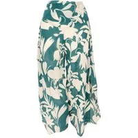 Guru-Shop Relaxhose Palazzohose, weite bedruckte Boho Sommerhose,.. alternative Bekleidung