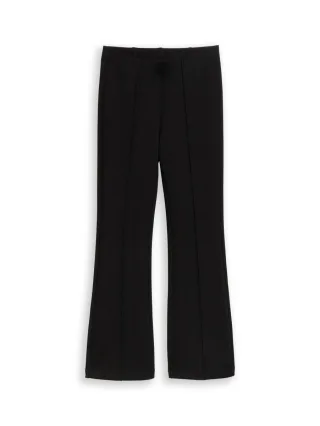 Tom Tailor - Flared Treggings Hose schwarz - Gr. - 34/32