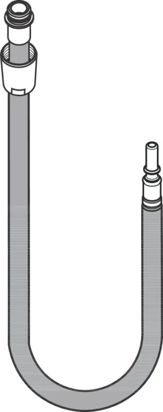 Hansgrohe Schlauch für Spültischmischer 1500mm , 95507000 95507000