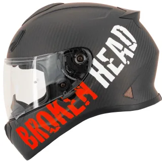 Broken Head (A-Minus-Ware) BeProud Carbon Rot Limited Edition