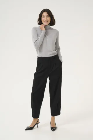 Strickpullover Slim fit silver