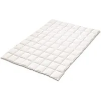 KÜNSEMÜLLER Daunenbettdecke Limited Editon, Füllung: 90% neue weiße nordische Daunen 10% Federn, Bezug: 100% Baumwolle, Sommerbettdecke 135x200