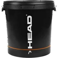 Head Tennisball Balleimer Plastik (für maximal 72 Tennisbälle) leer schwarz - 1 Eimer