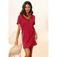 Vivance Dreams by Lascana Nachthemd mit Herzchen-Druck