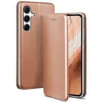 ONEFLOW Handyhülle für Samsung Galaxy A56 5G Premium Hülle Business Cover Rosa 6,7 Zoll, 360 Grad Schutzhülle Flip Case Etui Klapphülle Dünn Leder Handy Tasche