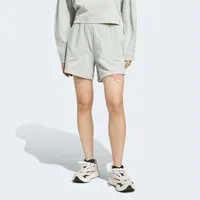 adidas Sportswear Shorts CITY ESCAPE MATERIAL-MIX ohne Verschluss, aus French-Terry-Material, mit Silikon-Logo