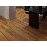 BASICfloor Vinylboden Vinylboden Premium Klickvinyl Eiche Whiskey Landhausdiele