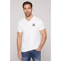 CAMP DAVID V-Shirt mit Elasthan-Anteil