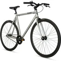 bergsteiger Urbanbike Kyoto 28 Zoll Singlespeed Fixie Fahrrad, Damen, Herren, 1 Gang, Caliper-Bremsen, Flip-Flop-Nabe