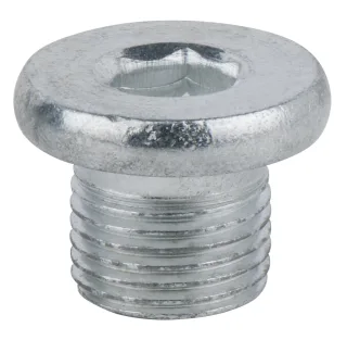 KS Tools Ölablassschraube, Innen6kant 8mm, M14x1,25x12mm, 1er-Pack - 430.0067