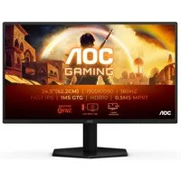 AOC 25G42E Gaming-Monitor (62,2 cm/25 ", 1920 x 1080 px, Full HD, 0,5 ms Reaktionszeit, 180 Hz, Fast-IPS, Neigung)