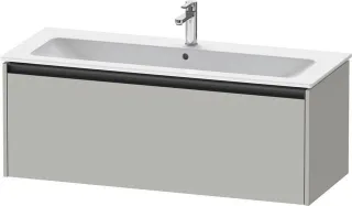 Duravit Ketho.2 Waschtischunterbau wandhängend Betongrau Matt 1210x480x440 mm - K25065007070000 K25065007070000