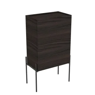 VitrA Equal Halbhochschrank Ulme Türanschlag links,81093 81093