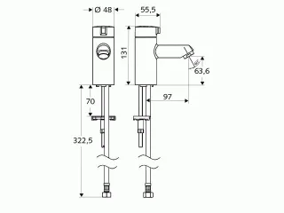Schell Standventil Kaltwasser Modus K HD-K (Hochdruck Kaltwasser), chrom 021420699