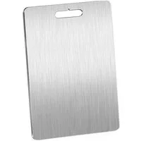 Conceptum Hypnose Schneidebrett, 100% Edelstahl, (Set, 1-St., 1-e or 2-er), Rostfrei,antibakteriell und geruchneutral