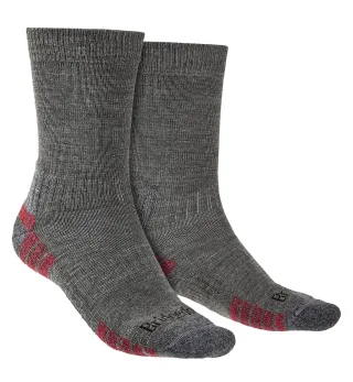 Bridgedale - Herren Wandern leichte Merino Socken - Grau / Heather