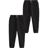 Next Jogginghose Slim Fit Jogginghosen mit Baumwolle, 2er-Pack (2-tlg)