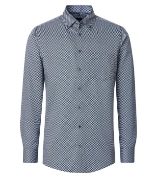 VENTI - Businesshemd langarm blau - Gr. - 40
