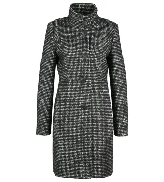 Fuchs Schmitt - Kurzmantel black/white - Gr. - 42