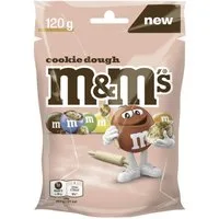M&M's Schokolade, M&M'S Cookie Dough Geschmack knackige Schokolinsen Packung 120g