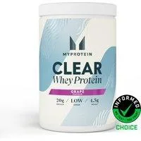 Clear Whey Isolat - 500g - 20Portionen - Traube