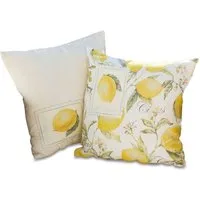 Mirabeau Kissenhülle Kissenhülle 2er Set Lantagenet gelb/beige