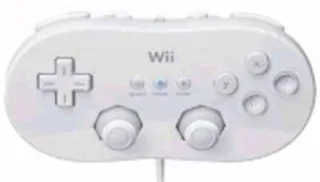 Original Nintendo Wii Classic Controller weiß