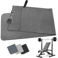 AFKSMILE Sporthandtuch Fitness Handtuch Mikrofaser 120x50, Schnelltrocknend Sporthandtuch, Reißverschlusstasche - Weiches Sporthandtuch fürs Fitnessstudio & Gym