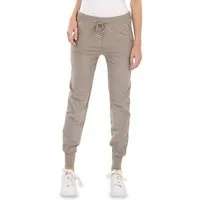 malito more than fashion Sweathose malito Damen Jogginghose im Classic Look, Sporthose in Unifarben, Jogging Hose Skinny Fit