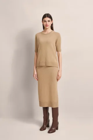 Bugatti Damen Pullover mit kurzem Arm
