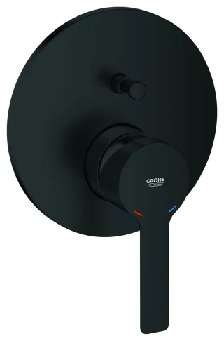 GROHE Einhand-Wannenbatterie Lineare 24064_1, FMS für 35604 matt black, 240642431 240642431