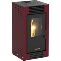 Blaze Pelletofen »Poly 2025«, 8 kW, Dauerbrand, optional WLAN fähig