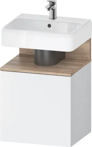 Duravit Qatego Waschtischunterbau wandhängend Weiß Matt 490x420x645 mm - QA4077L55180000 QA4077L55180000