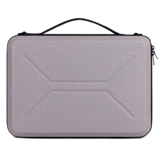 Hard Shell EVA Laptop Sleeve 13.3 Inch Shockproof Waterproof Tablet Carrying Case with Shoulder Strap Travel Organizer B