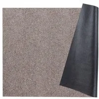 ANRO Läufer Teppichläufer POET Sauberlaufmatte Fußmatte Teppich Läufer, eckig, Höhe: 5 mm, Bodenläufer 100x80cm Meliert Hellbraun Breite 80cm
