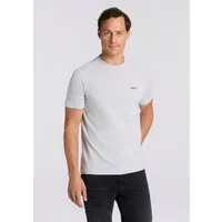 BOSS GREEN Rundhalsshirt Tee Regular Fit Stretch Jersey Cotton, Logo on Chest, Rundhals