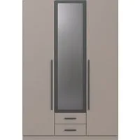 Wimex Kleiderschrank Marburg erhältlich in den Breiten 135cm & 180cm inkl. Spiegel und zwei Schubladen