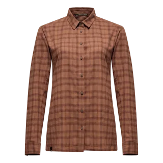 SALEWA - Fanes Flannel 5 Polarlite Hemd Damen - Braun (Gr.40)