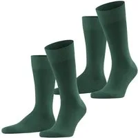 FALKE Socken Happy 2-Pack Socken (2-Paar) Set aus 2 Paar Baumwollstrümpfen