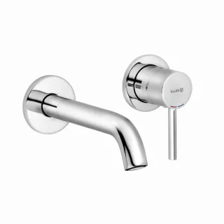 Kludi Waschtisch-2LOCH-Wand-Einhebelmischer Bozz Ausladung 170 MM chrom 382440576
