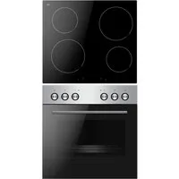 Amica Induktions Herd-Set EHI 935 331 E, Steam Clean, Komfort pur: beste Sicht, leicht reinigen, sicher kochen