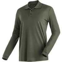 Maier Sports Langarm-Poloshirt Ulrich L/S Herren Polo langarm, leichtes Funktionsshirt, Langarmshirt, Reg. Fit