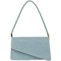 Coonoor Clutch Pailletten Handtasche Damen Klein mit 2 Fächern