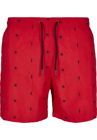 URBAN CLASSICS Badeshorts "Urban Classics Herren Embroidery Swim Shorts"