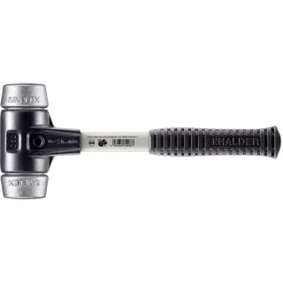 HALDER SIMPLEX - Schonhammer mit verstärktem TE-Gehäuse und Fiberglasstiel, Weichmetall - 3709.050